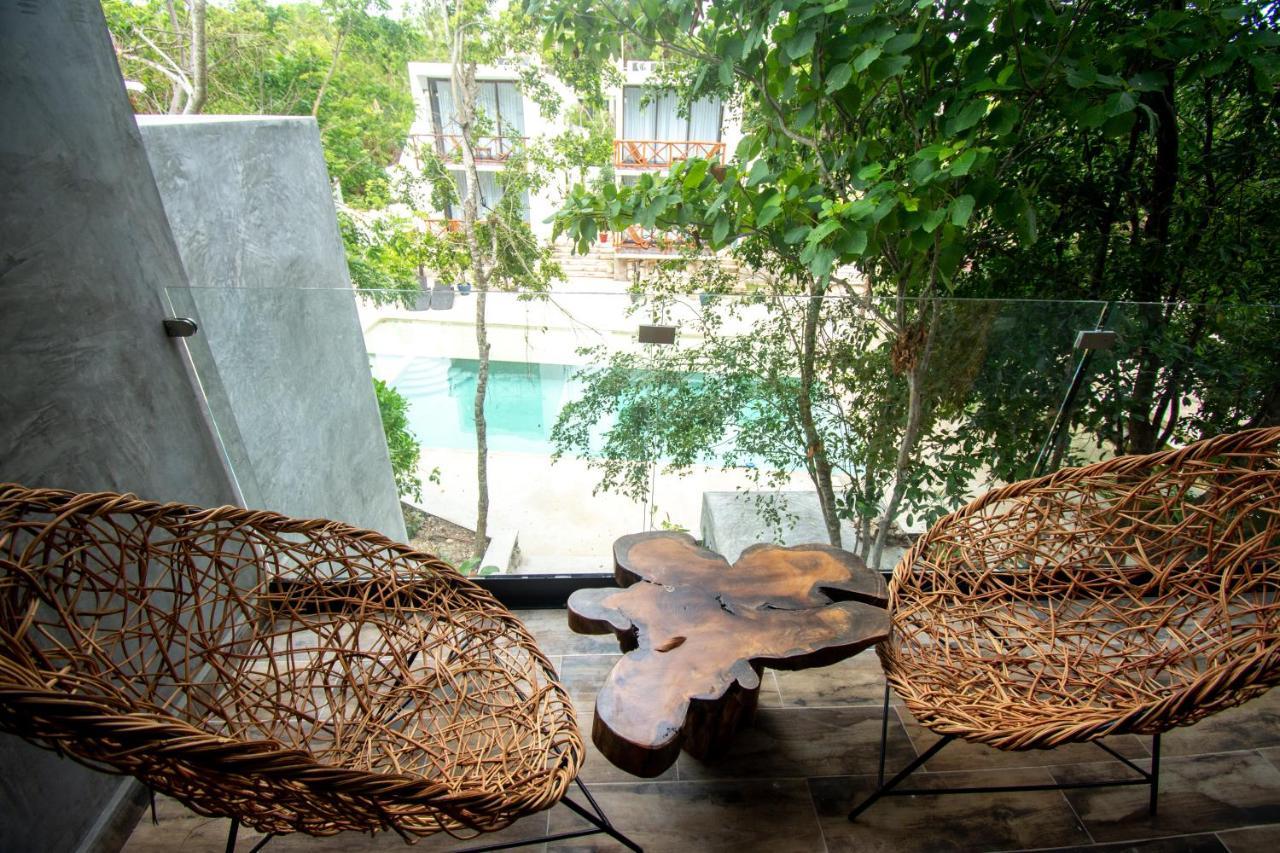 Hotel Casa Tortuga Tulum - Cenotes Park Inclusive Экстерьер фото View from the hotel