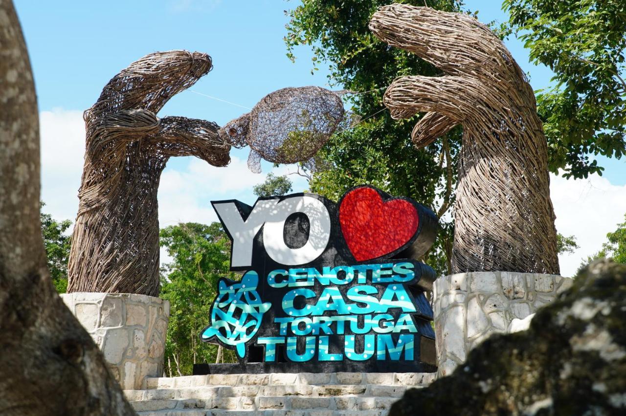 Hotel Casa Tortuga Tulum - Cenotes Park Inclusive Экстерьер фото