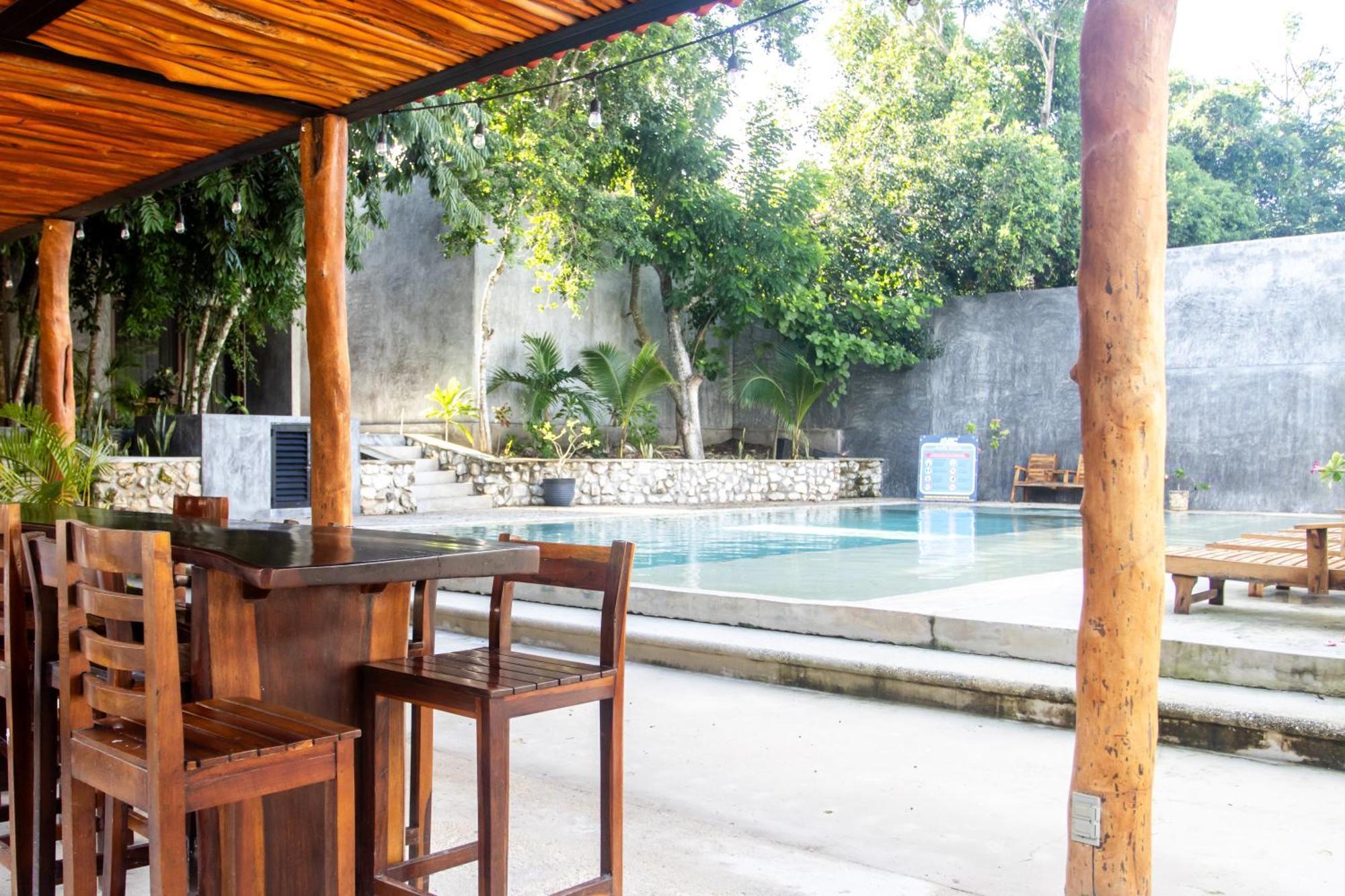 Hotel Casa Tortuga Tulum - Cenotes Park Inclusive Экстерьер фото The pool at the hotel