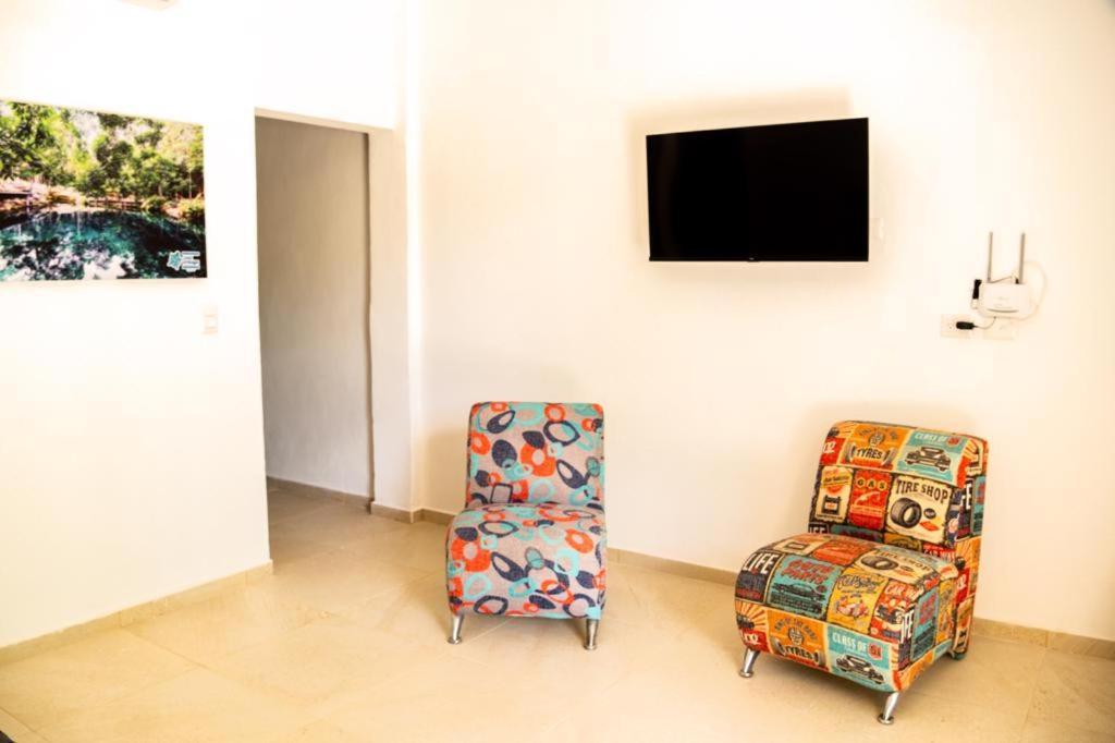 Hotel Casa Tortuga Tulum - Cenotes Park Inclusive Экстерьер фото A room at the center